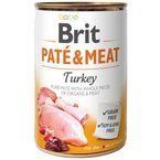Brit Pate & Meat Turkey - karma mokra z indykiem dla psów dorosłych wszystkich ras