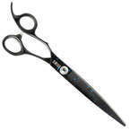 Groom Professional - nożyczki groomerskie gięte Sirius z oryginalnym wykończeniem, 8.5", dla osób leworęcznych